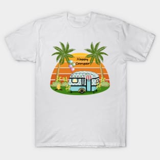 Happy Camper - Camper Van T-Shirt